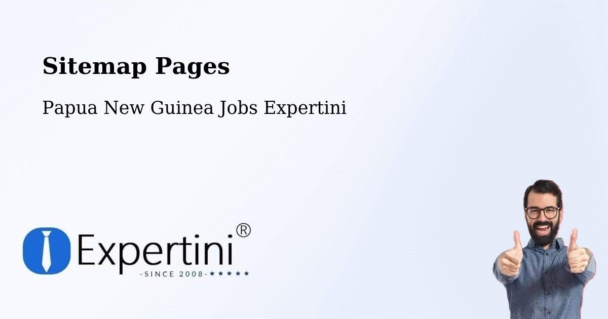 Sitemap Pages - Vanimo - Papua New Guinea Jobs Expertini